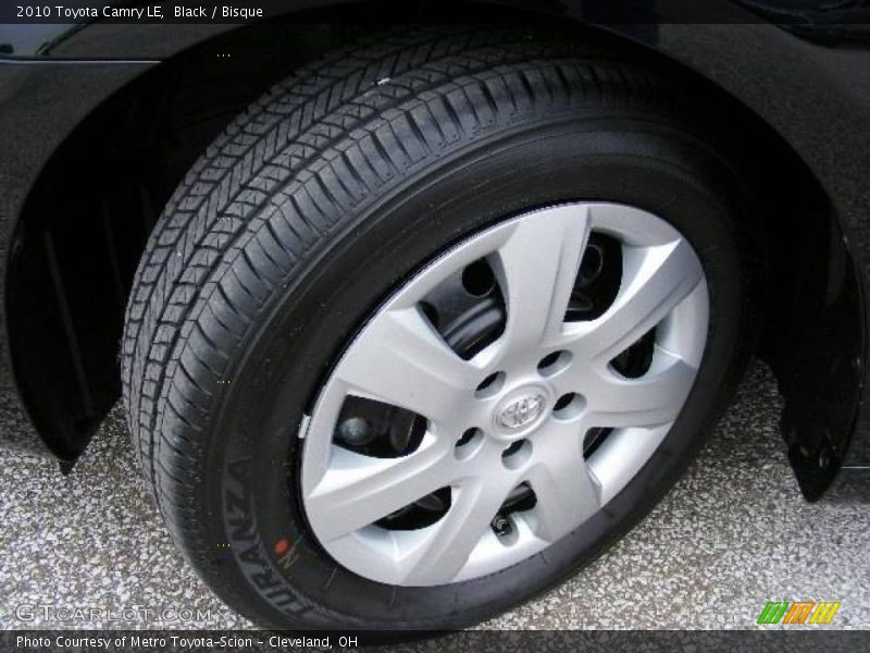 Black / Bisque 2010 Toyota Camry LE