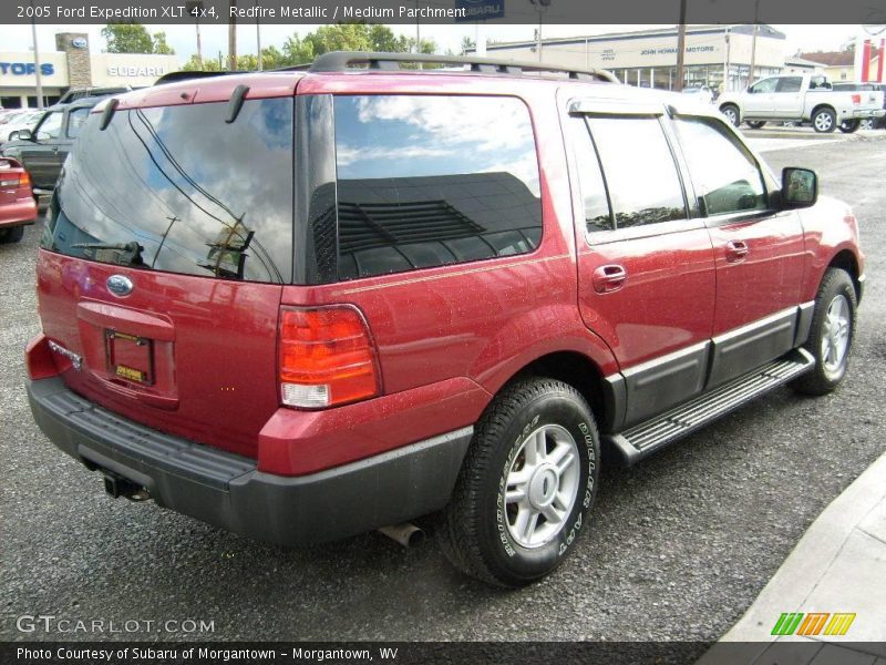 Redfire Metallic / Medium Parchment 2005 Ford Expedition XLT 4x4