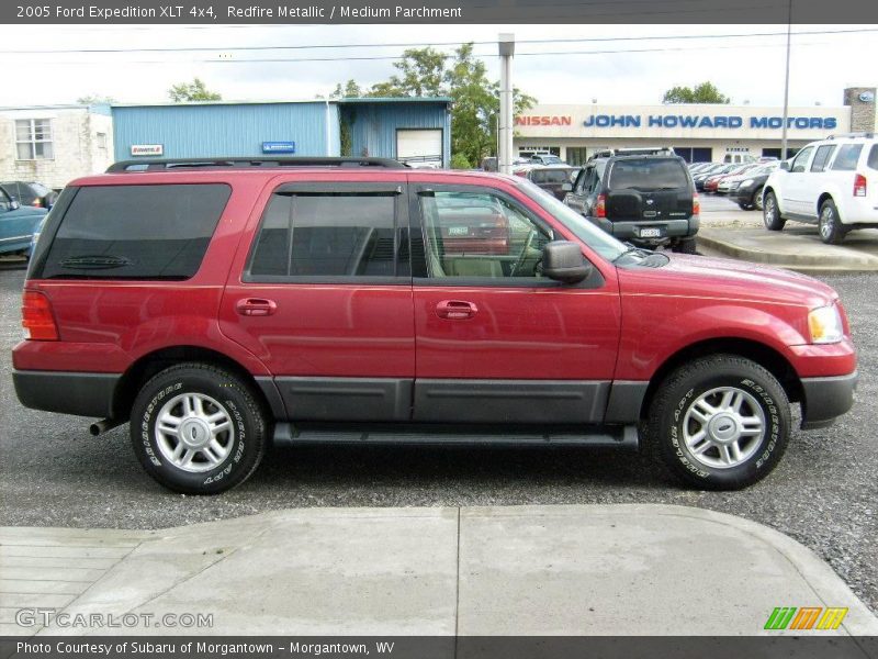 Redfire Metallic / Medium Parchment 2005 Ford Expedition XLT 4x4