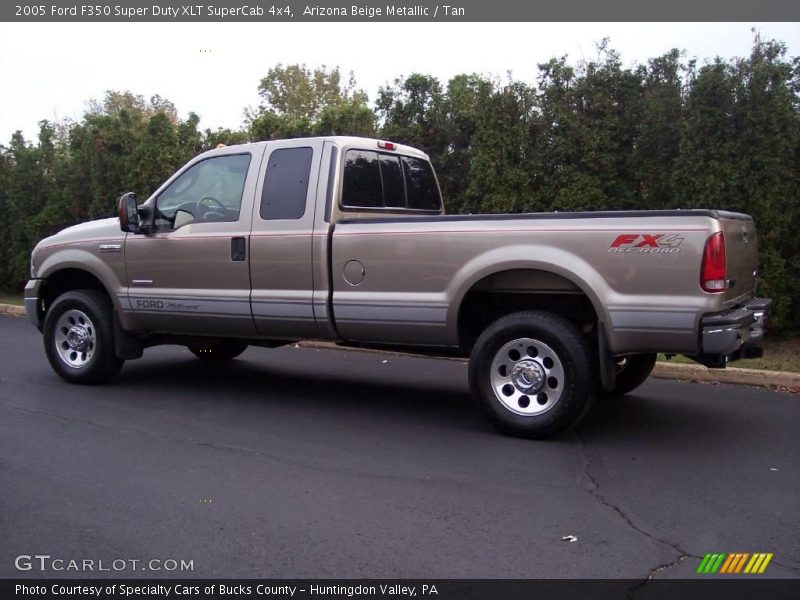 Arizona Beige Metallic / Tan 2005 Ford F350 Super Duty XLT SuperCab 4x4
