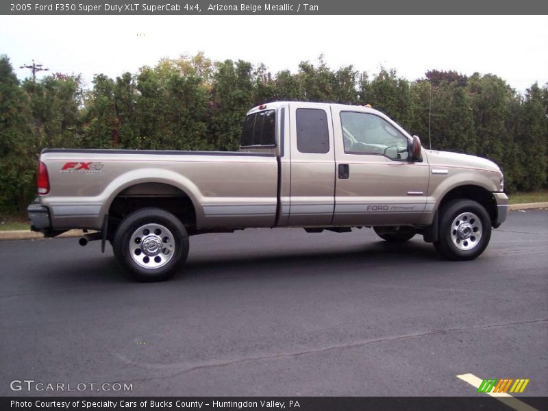 Arizona Beige Metallic / Tan 2005 Ford F350 Super Duty XLT SuperCab 4x4