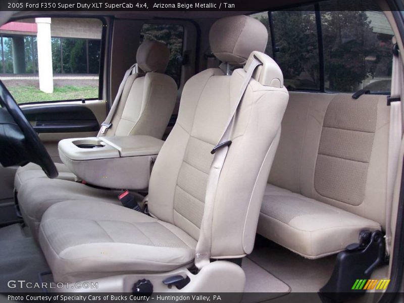 Arizona Beige Metallic / Tan 2005 Ford F350 Super Duty XLT SuperCab 4x4