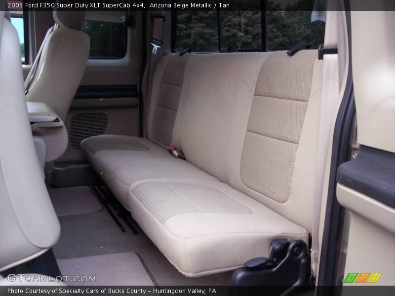 Arizona Beige Metallic / Tan 2005 Ford F350 Super Duty XLT SuperCab 4x4