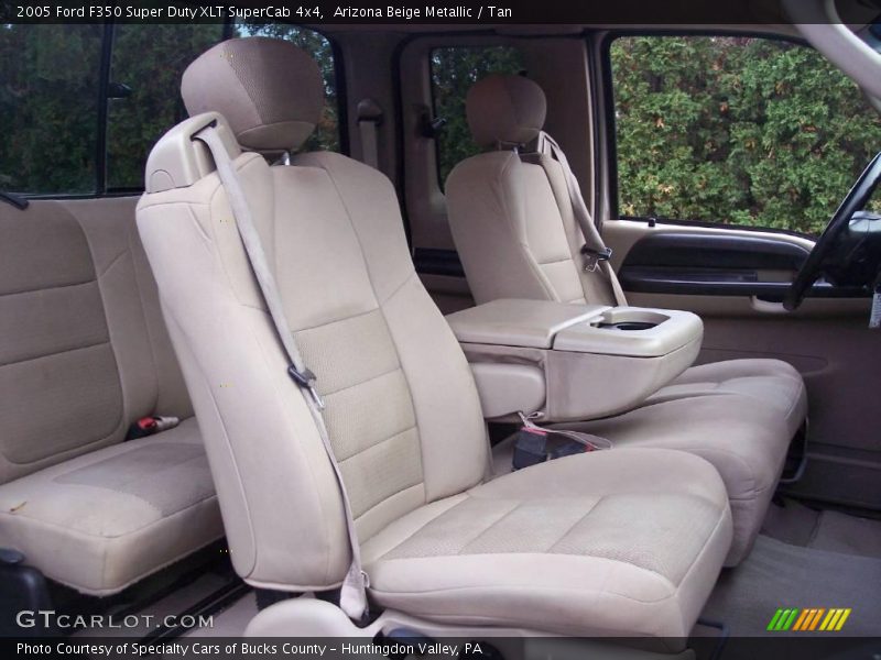 Arizona Beige Metallic / Tan 2005 Ford F350 Super Duty XLT SuperCab 4x4