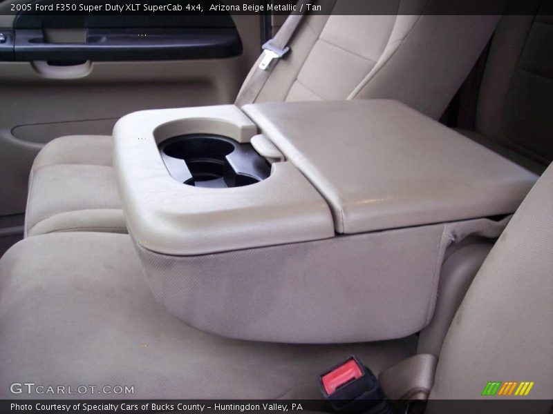 Arizona Beige Metallic / Tan 2005 Ford F350 Super Duty XLT SuperCab 4x4