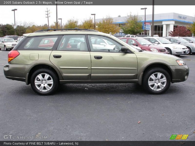 Willow Green Opal / Taupe 2005 Subaru Outback 2.5i Wagon