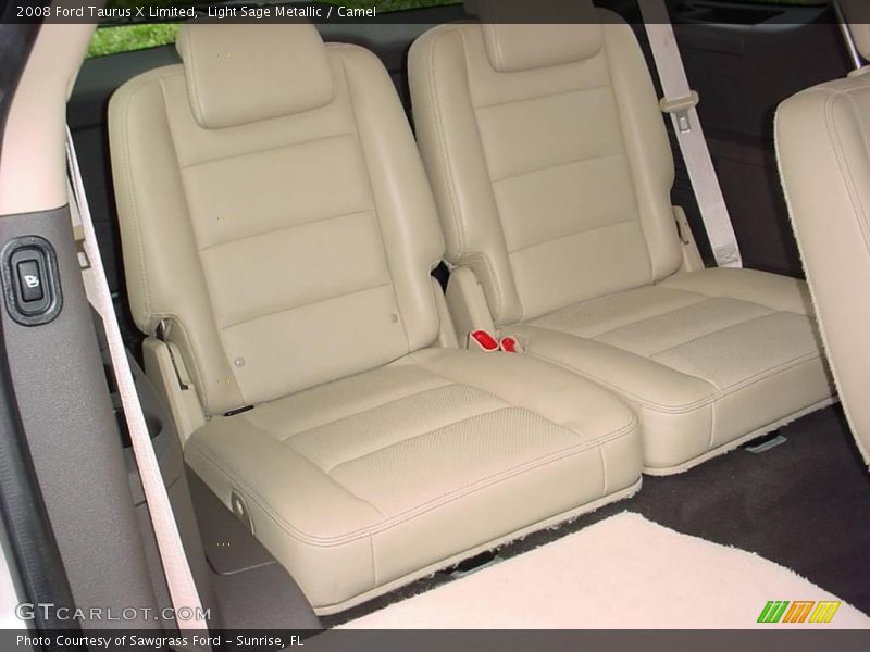 Light Sage Metallic / Camel 2008 Ford Taurus X Limited