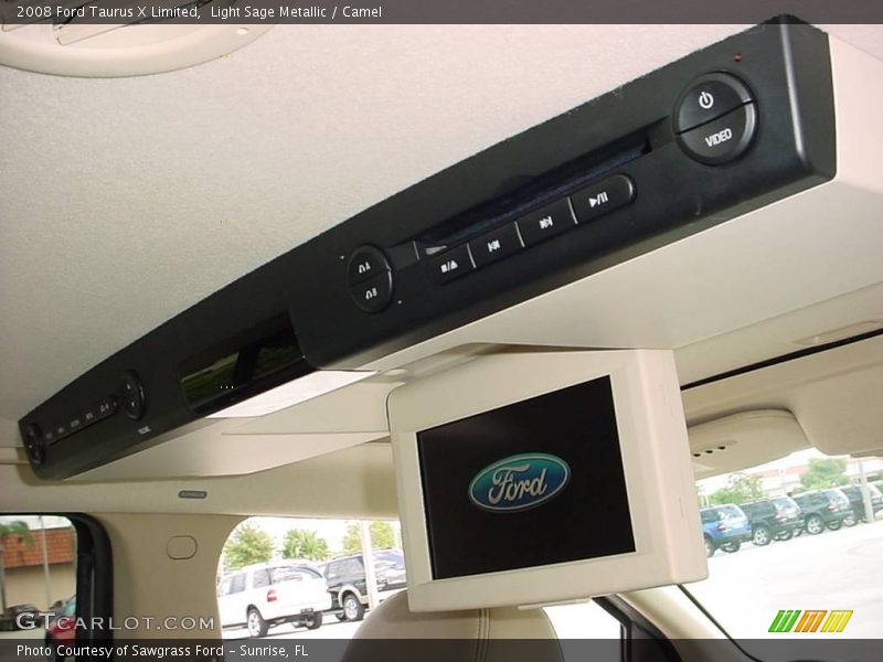 Light Sage Metallic / Camel 2008 Ford Taurus X Limited