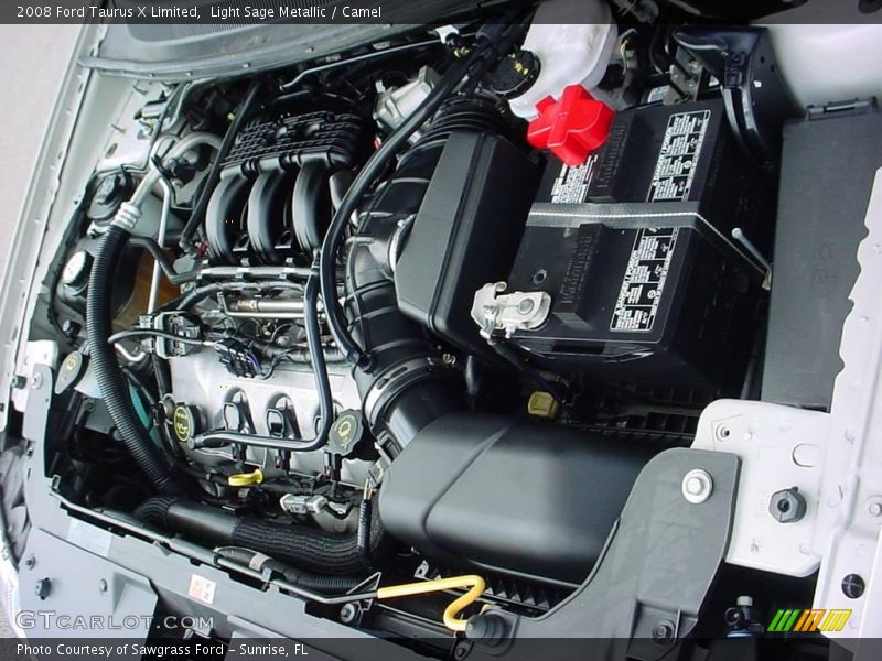 Light Sage Metallic / Camel 2008 Ford Taurus X Limited
