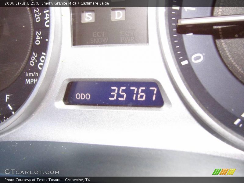 Smoky Granite Mica / Cashmere Beige 2006 Lexus IS 250