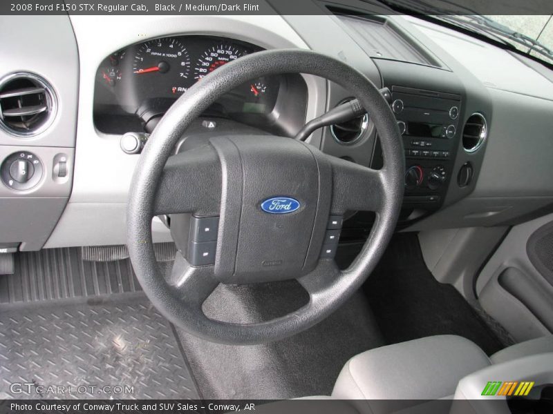 Black / Medium/Dark Flint 2008 Ford F150 STX Regular Cab