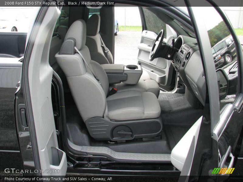 Black / Medium/Dark Flint 2008 Ford F150 STX Regular Cab