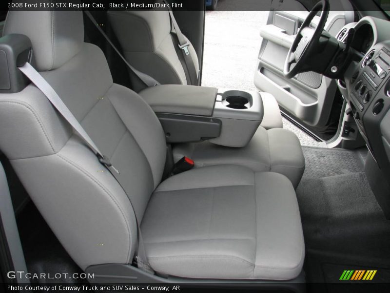 Black / Medium/Dark Flint 2008 Ford F150 STX Regular Cab