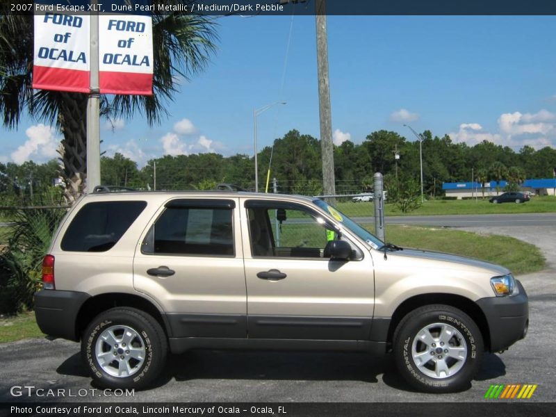 Dune Pearl Metallic / Medium/Dark Pebble 2007 Ford Escape XLT
