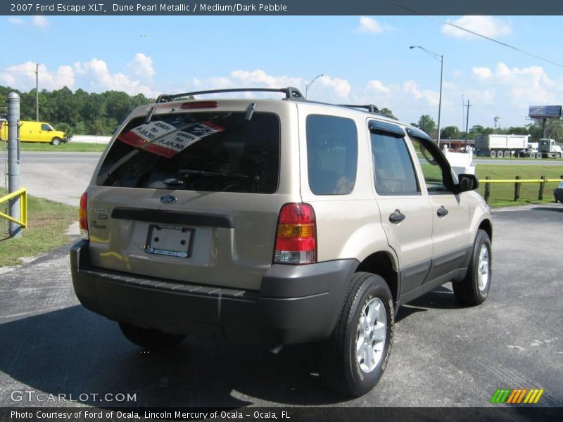 Dune Pearl Metallic / Medium/Dark Pebble 2007 Ford Escape XLT