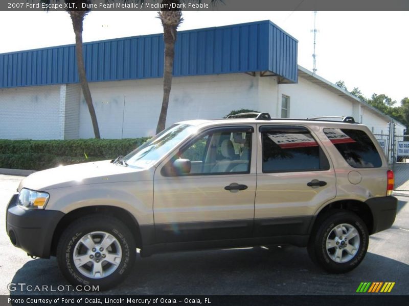 Dune Pearl Metallic / Medium/Dark Pebble 2007 Ford Escape XLT