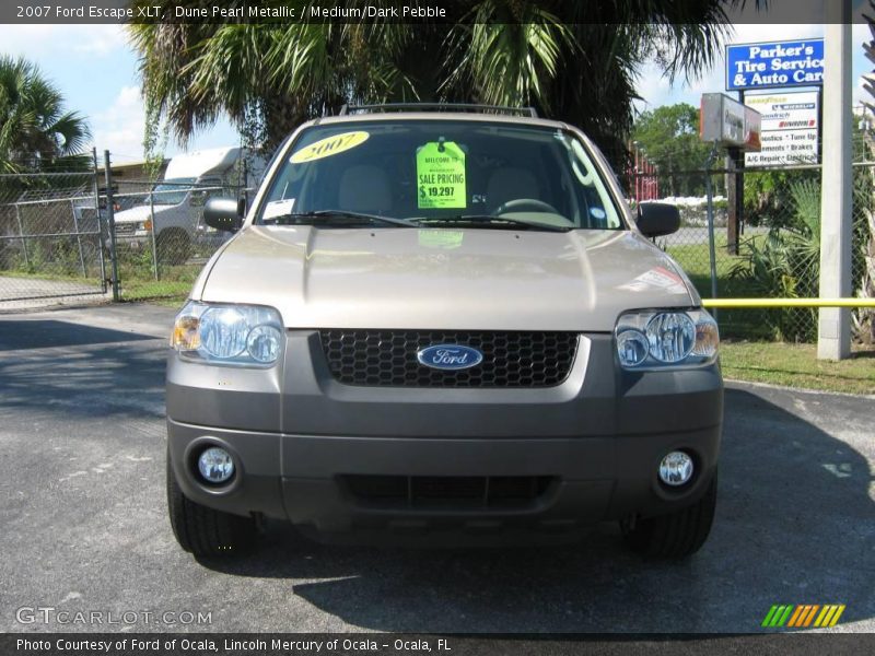 Dune Pearl Metallic / Medium/Dark Pebble 2007 Ford Escape XLT