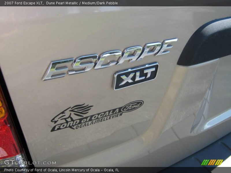 Dune Pearl Metallic / Medium/Dark Pebble 2007 Ford Escape XLT