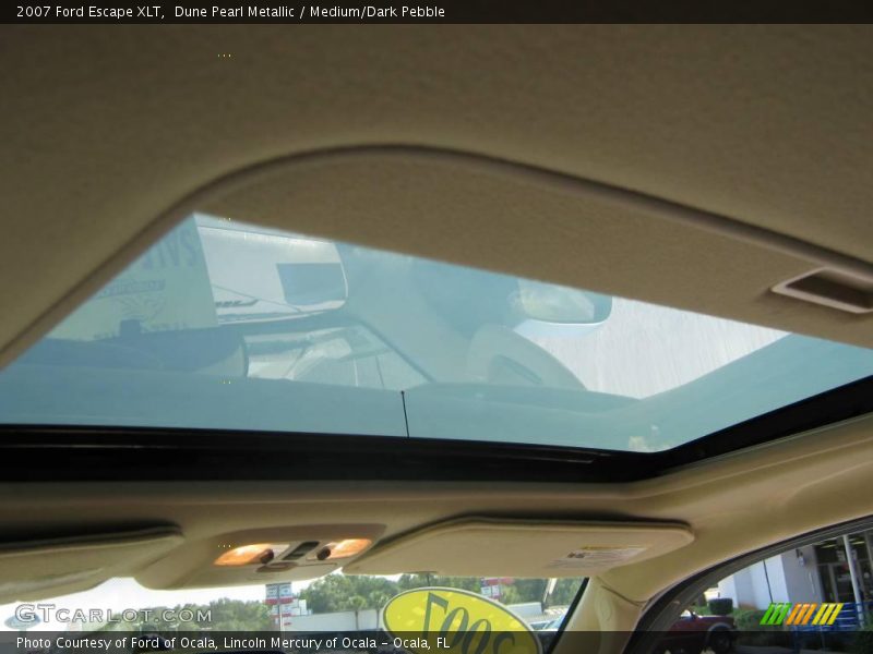 Dune Pearl Metallic / Medium/Dark Pebble 2007 Ford Escape XLT