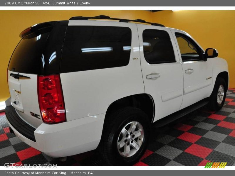 Summit White / Ebony 2009 GMC Yukon SLT 4x4