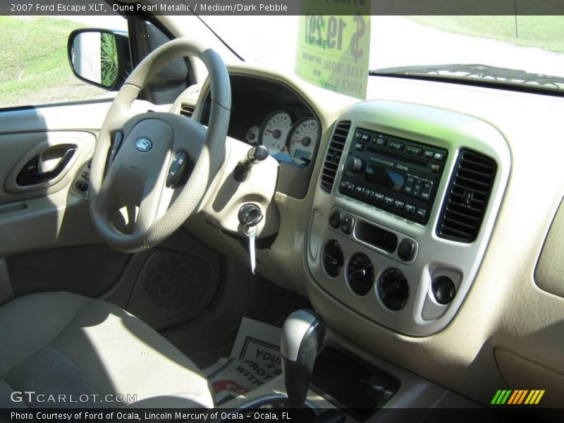 Dune Pearl Metallic / Medium/Dark Pebble 2007 Ford Escape XLT