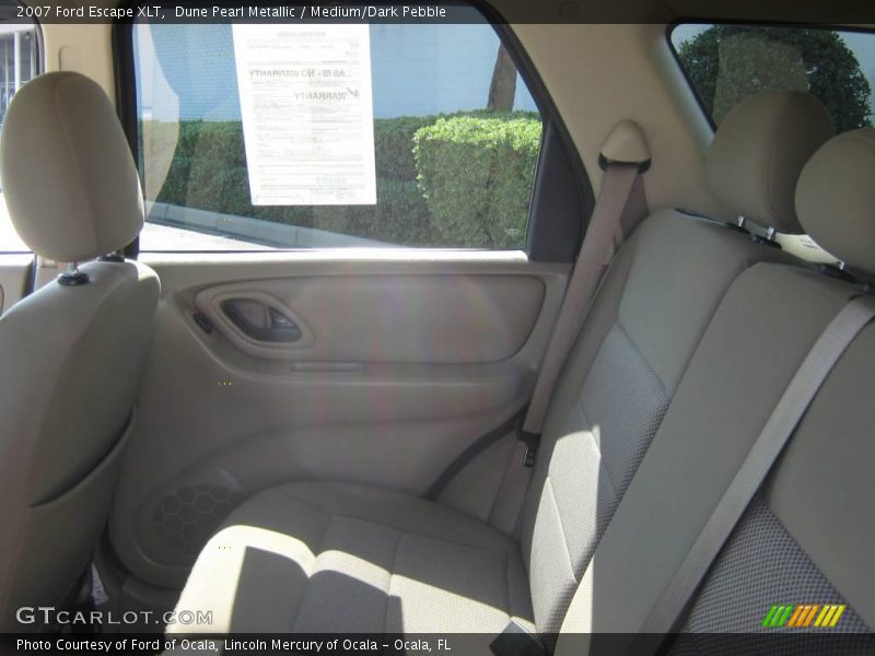 Dune Pearl Metallic / Medium/Dark Pebble 2007 Ford Escape XLT