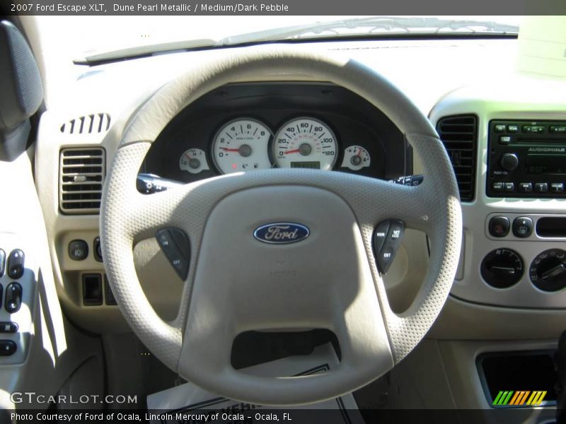 Dune Pearl Metallic / Medium/Dark Pebble 2007 Ford Escape XLT