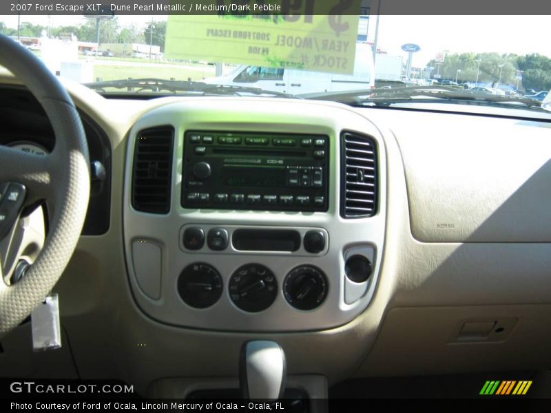 Dune Pearl Metallic / Medium/Dark Pebble 2007 Ford Escape XLT