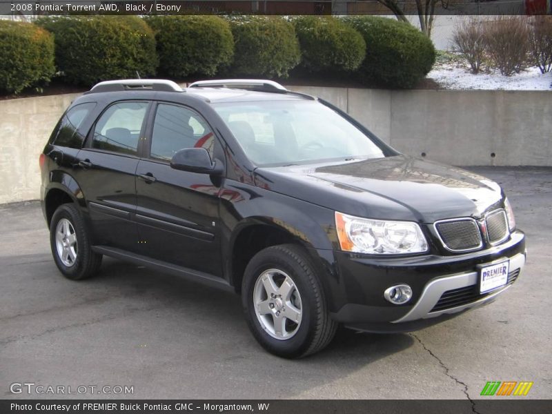 Black / Ebony 2008 Pontiac Torrent AWD