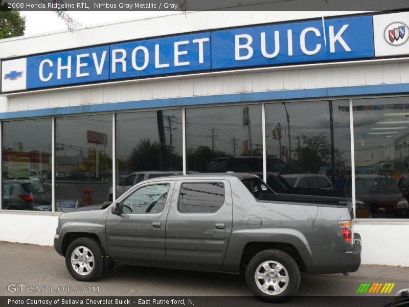 Nimbus Gray Metallic / Gray 2008 Honda Ridgeline RTL