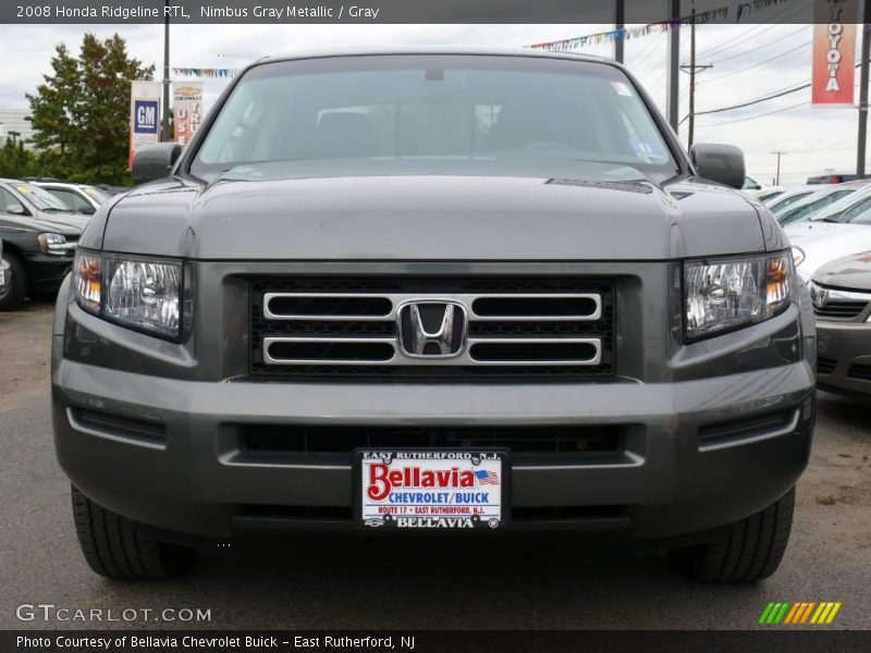 Nimbus Gray Metallic / Gray 2008 Honda Ridgeline RTL
