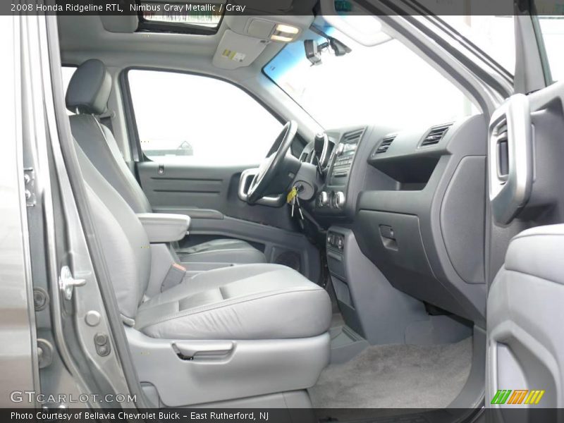 Nimbus Gray Metallic / Gray 2008 Honda Ridgeline RTL