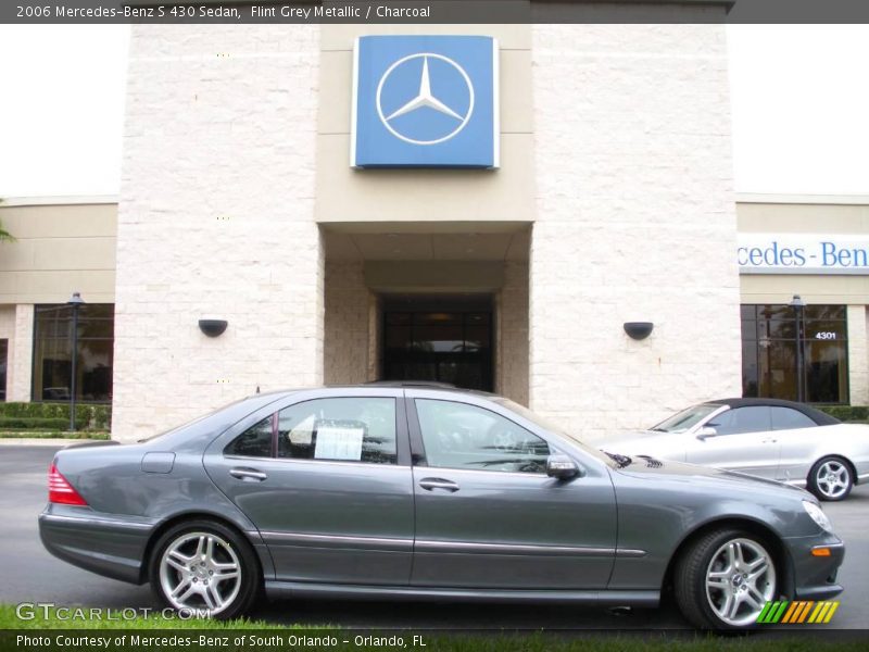 Flint Grey Metallic / Charcoal 2006 Mercedes-Benz S 430 Sedan