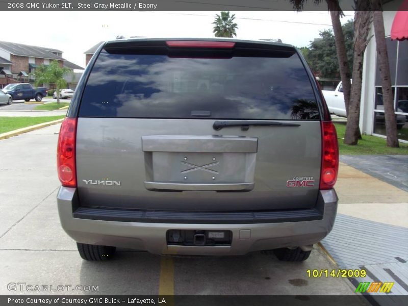 Steel Gray Metallic / Ebony 2008 GMC Yukon SLT