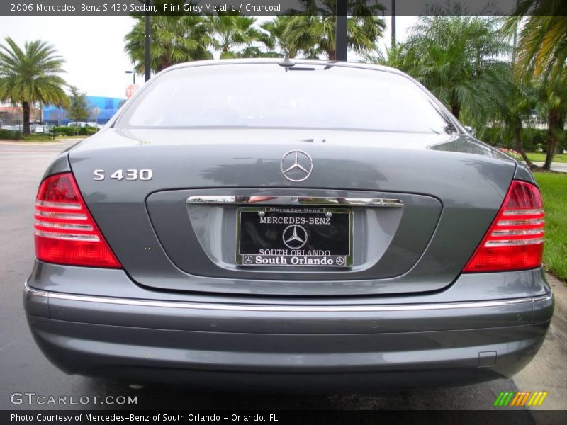 Flint Grey Metallic / Charcoal 2006 Mercedes-Benz S 430 Sedan