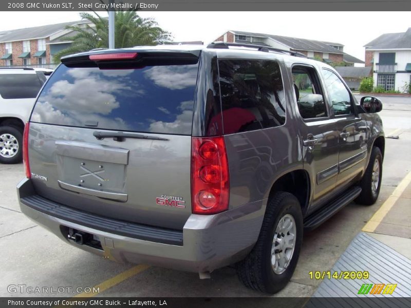 Steel Gray Metallic / Ebony 2008 GMC Yukon SLT