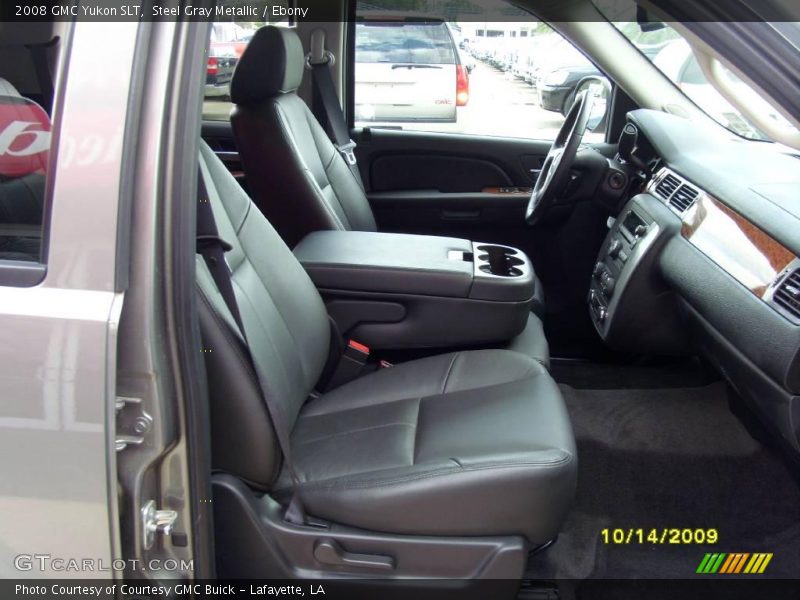 Steel Gray Metallic / Ebony 2008 GMC Yukon SLT