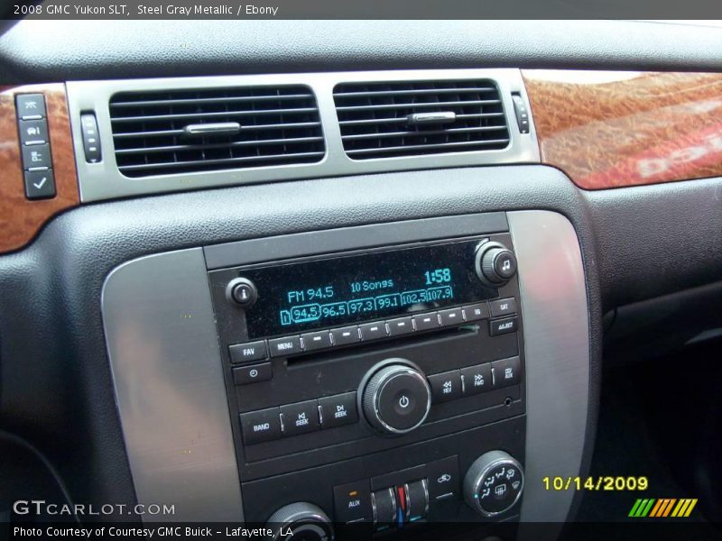 Steel Gray Metallic / Ebony 2008 GMC Yukon SLT