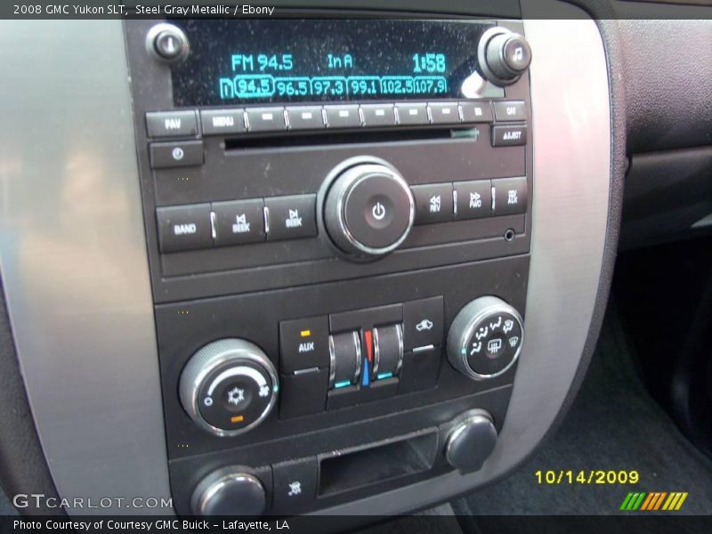 Steel Gray Metallic / Ebony 2008 GMC Yukon SLT