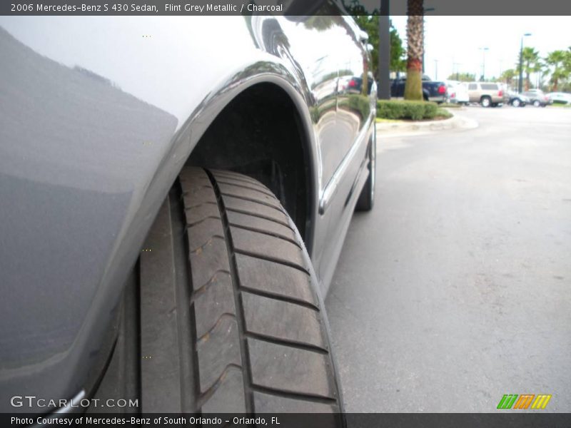 Flint Grey Metallic / Charcoal 2006 Mercedes-Benz S 430 Sedan
