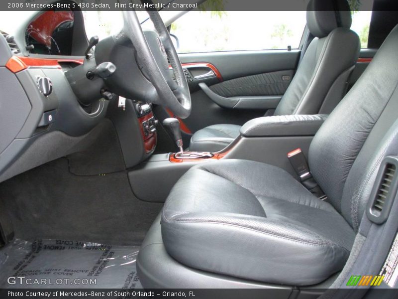 Flint Grey Metallic / Charcoal 2006 Mercedes-Benz S 430 Sedan