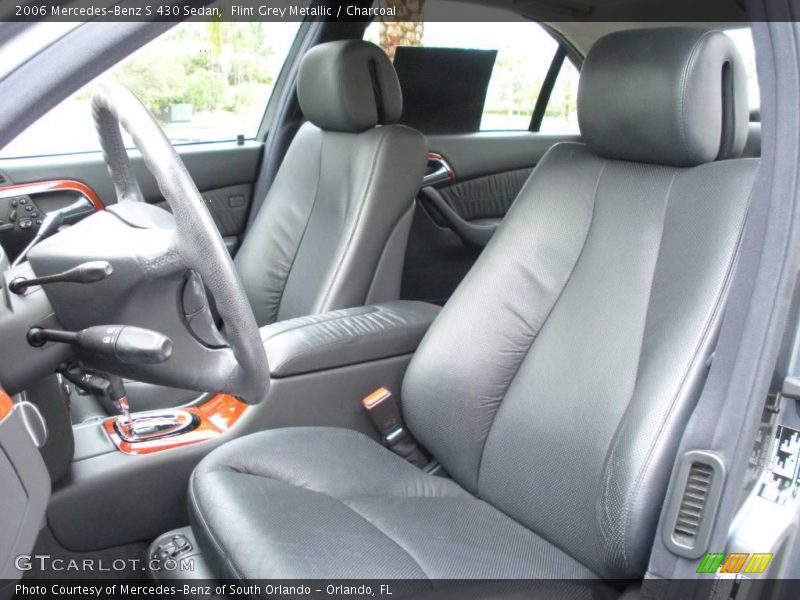 Flint Grey Metallic / Charcoal 2006 Mercedes-Benz S 430 Sedan