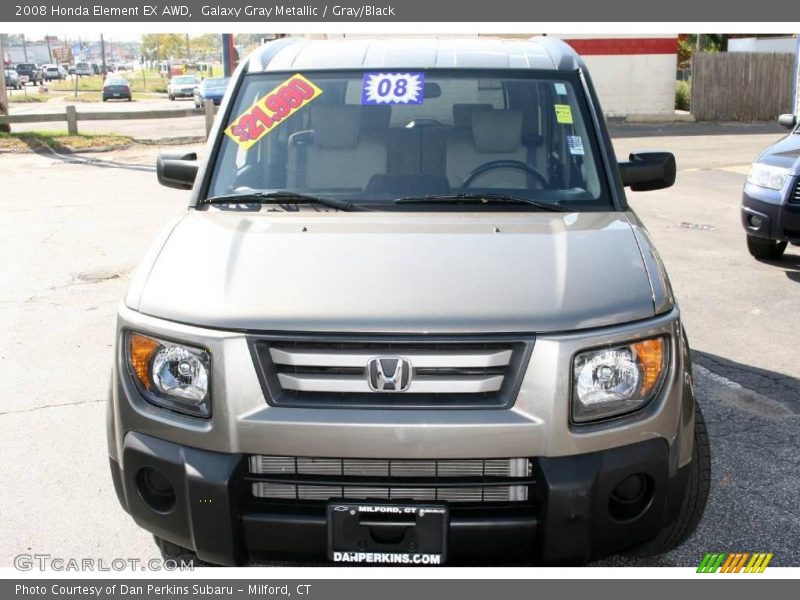 Galaxy Gray Metallic / Gray/Black 2008 Honda Element EX AWD