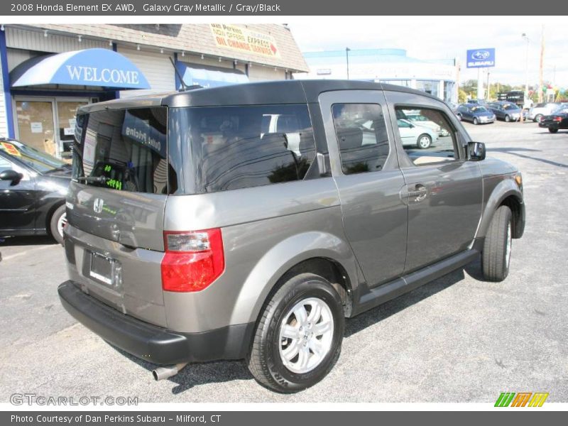 Galaxy Gray Metallic / Gray/Black 2008 Honda Element EX AWD