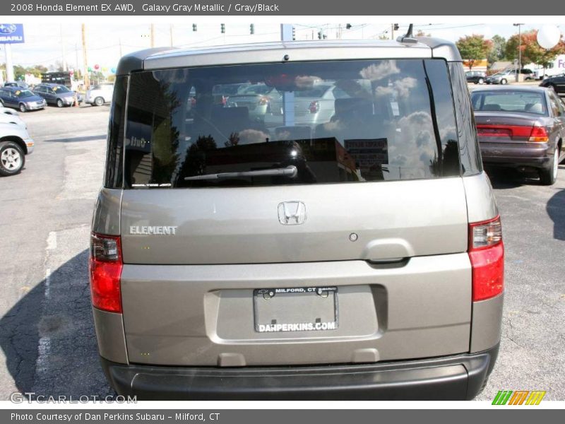 Galaxy Gray Metallic / Gray/Black 2008 Honda Element EX AWD