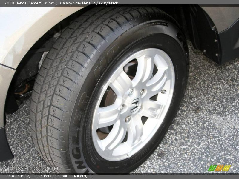 Galaxy Gray Metallic / Gray/Black 2008 Honda Element EX AWD