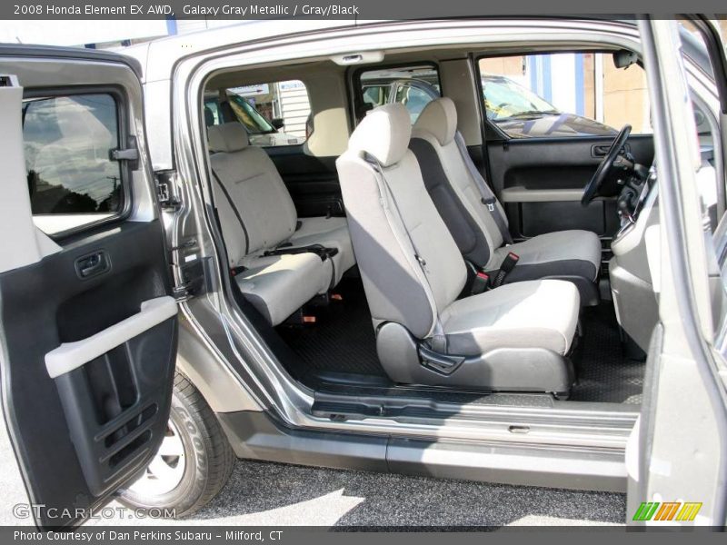 Galaxy Gray Metallic / Gray/Black 2008 Honda Element EX AWD