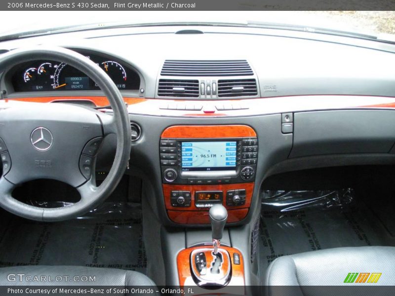 Flint Grey Metallic / Charcoal 2006 Mercedes-Benz S 430 Sedan