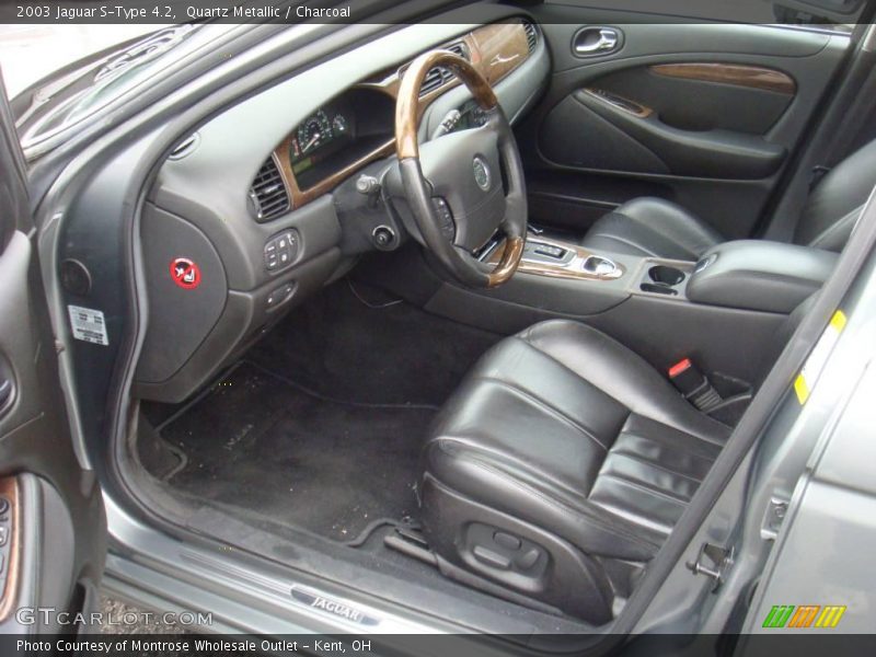 Quartz Metallic / Charcoal 2003 Jaguar S-Type 4.2