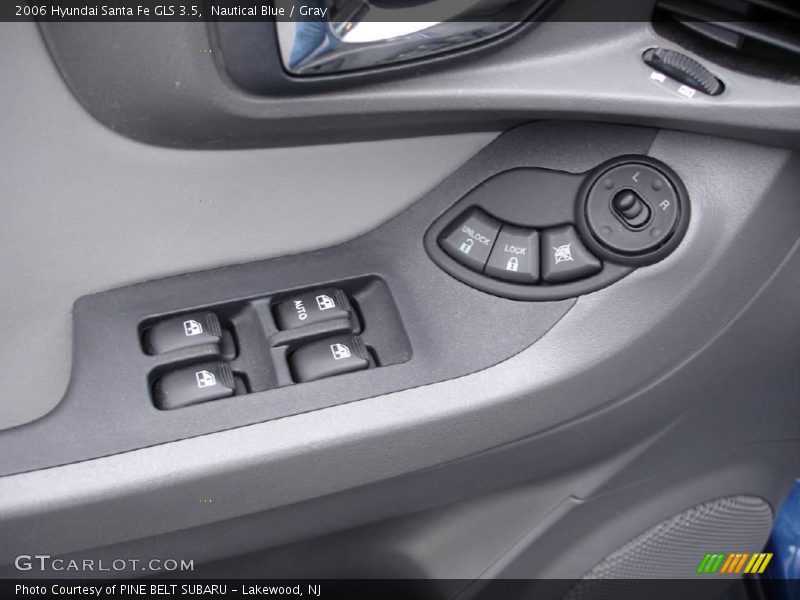 Nautical Blue / Gray 2006 Hyundai Santa Fe GLS 3.5